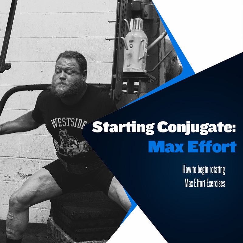 Starting Conjugate: How to Begin Rotating Max Effort Exercises